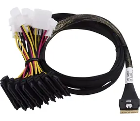 Adaptec SlimSAS SFF-8654 8i - 8x U.3 SFF-8639 Kabel / Kabel SAS / wewnętrzny / 0,8 m / tri-mode SAS, SATA, NVMe