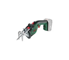 BOSCH Keo zielono-czarna / Piła do przycinania akumulatorowa / 18 V / wydajność cięcia 8 cm / miecz 150 mm / bez akumulatora i ładowarki
