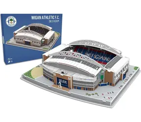 STADION 3D REPLICA Puzzle 3D DW Stadium - Wigan Athletic / 73 elementy / 33,1 x 26,3 x 10 cm