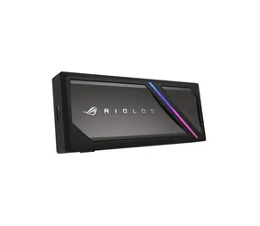 Asus ROG Strix Aiolos czarny / Zewnętrzne pudełko na dysk SSD M.2 / USB-C 3.2 Gen2x2 / 20 Gbit/s / RGB / beznarzędziowe