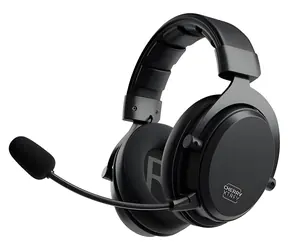 Cherry Xtrfy H3 Wireless czarny / Słuchawki / Mikrofon / Bluetooth + klucz sprzętowy USB / Żywotność baterii 100 godz.