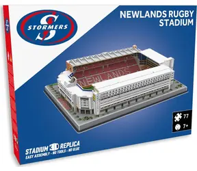STADION 3D REPLICA Puzzle 3D Stadion rugby Newlands - Stormers / 77 elementów