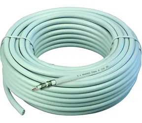 Kabel antenowy koncentryczny Schwaiger 25 m biały / Kabel antenowy / 135 dB / 75 Ohm / 4X ekranowanie