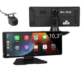 Blow CarPlay 5.0 / Kamera samochodowa z kamerą cofania / 4 kanały / Czujnik G / Tryb parkingowy / Wyświetlacz 3,98" / microSD