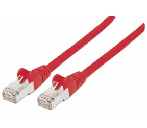 Kabel krosowy Intellinet Cat7 S/FTP czerwony / Kabel krosowy / 10 m / LSZH / RJ-45