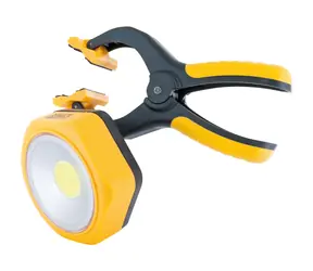 Schwaiger WLK250 czarno/żółty / Lampa robocza / LED COB 3W / 250 lm / magnes / IP20