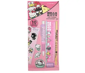 Zestaw papeterii BLUESKY Hello Kitty / Zestaw szkolny / 6 elementów / Wzór na licencji