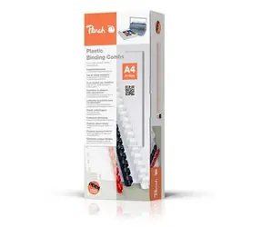 Grzbiet oprawy Peach 21 Rg A4 10mm czarny / Grzbiet oprawy / 100 szt. / maks. 65 kartek