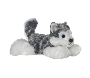 AURORA Pluszowy piesek Mush Husky szaro-biały / 20 cm / Plusz