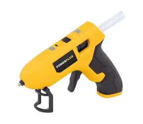 PowerPlus POWX147 / Bezprzewodowy pistolet do klejenia na gorąco / 4 V / 2,2 Ah