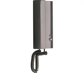 TESLA Elegant antracyt / Telefon domowy / brzęczyk / Zamek elektryczny 1-przyciskowy
