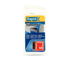Rapid 53/10 mm / Zszywki / Wąskie / Opakowanie blistrowe