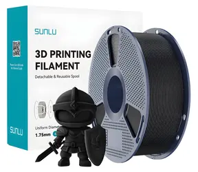 Sunlu PLA+ czarny / Filament / PLA / 1,75 mm / 1 kg