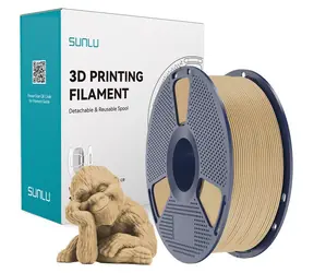 Filament Sunlu Wood maple / filament do drukarki 3D / filament drewniany / 1 kg