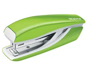 Leitz NeXXt 5528 zielony / Zszywacz / mini / pojemność 10 kartek / zszywki nr 10