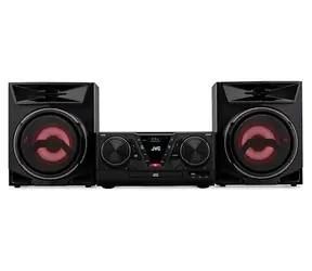 JVC MX-E325B-DAB czarny / Mikrowieża / 100 W RMS / Tuner DAB+/FM / Bluetooth 5.3 / Odtwarzacz CD