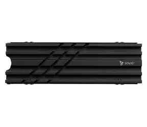 Savio AK-60 czarny / Chłodnica pasywna / do dysku SSD M.2 2280 NVMe / wkrętak w zestawie