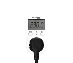 RealPower EM-1 / Licznik zużycia energii / Wyświetlacz LCD / do 16 A