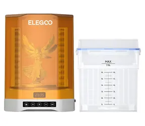 ELEGOO Mercury PLUS 3.0 / Stacja mycia i utwardzania / Pojemnik na IPA 7,5 l / Utwardzanie UV / Stół obrotowy / 48 W