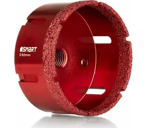 SMART SM-25-820 / Wiertło diamentowe / 65 mm / M14 / do gresu / 3 szt.
