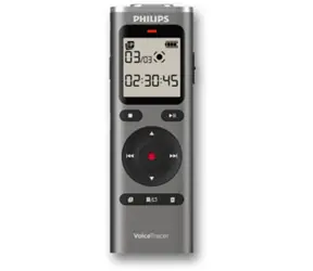 Philips DVT1170 / Dyktafon / 8 GB / USB-C / microSD / gniazdo 3,5 mm