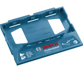 BOSCH FSN SA 1600A001FS niebieski / Adapter do szyny prowadzącej / do wyrzynarek / kompatybilny z Mafell, Festool
