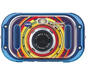 VTech Kidizoom Touch 5.0 niebieski / Aparat cyfrowy dla dzieci / Ekran dotykowy 3,5" / 2 obiektywy