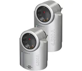 Brennenstuhl Primera-Line szary / zabezpieczenie przeciwprzepięciowe / 1x gniazdo Schuko / 3680 W / IP20