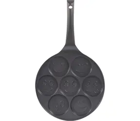 Lamart LT1294 czarna / Patelnia do naleśników / 27 cm / aluminium / powierzchnia nieprzywierająca