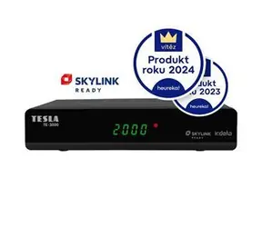 TESLA TE-3000 / Odbiornik satelitarny / DVB-S2 / Irdeto / SkyLink ready / Full HD