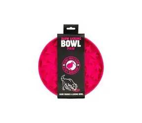 Kiwi Walker Paw Maxi różowa / Miska do lizania dla psa / 240 mm