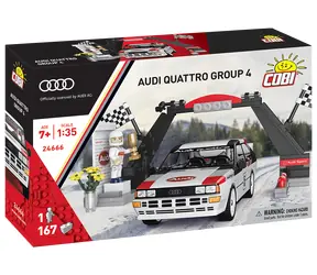 Cobi 24666 Audi Quattro Grupa 4 / Zestaw / 1:35 / 167 części / od 7 lat