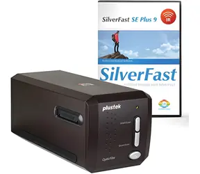 Plustek OpticFilm 8300i SilverFast SE czarny / Skaner / slajdy i filmy
