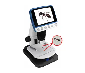 Reflecta DigiMicroscope LCD Professional / Mikroskop cyfrowy / Wyświetlacz LCD / Powiększenie 500x