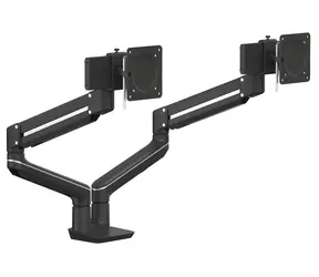 Fellowes TALLO 2 ramiona obok siebie, czarne / Uchwyt do monitora / do 40 cali / udźwig ramienia 9 kg / siłownik gazowy