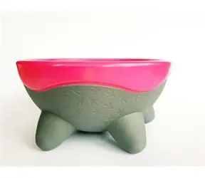 Miska Kiwi Walker UFO różowa / Miska dla psa / 750 ml