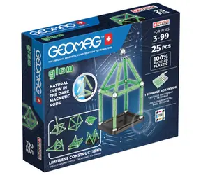 Zestaw konstrukcyjny Geomag Glow / 25 elementów / od 3 lat