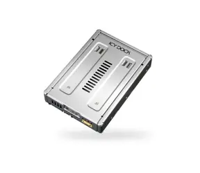 IcyDock MB982IP-1S-1 srebrny / Konwerter / 2,5" SATA/SAS do 3,5" SAS/SATA / 6 Gbit/s