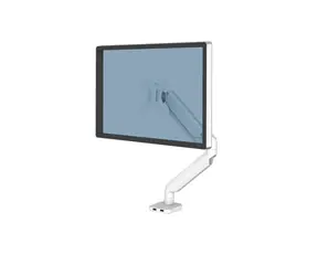 Fellowes Platinum Series biały / Uchwyt do monitora / 1 ramię / do 40 cali / nośność 8 kg / USB 3.2