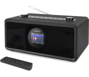 Maxxo DT06 / radio internetowe / tuner DAB+/FM / Wi-Fi / Bluetooth / USB / obudowa drewniana