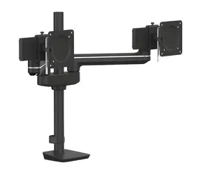 Fellowes TALLO Modular 2FS czarny / Uchwyt do monitora / 2 ramiona obok siebie / maks. 32" / udźwig ramienia 9 kg