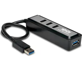 EATON U360-004-MINI / koncentrator USB / 4 porty / USB-A 3.2 Gen 1 / 5 Gbit/s