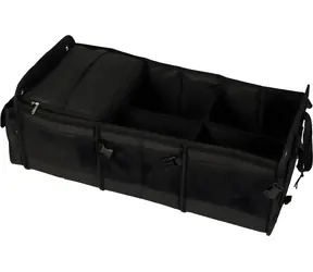 KIK Organizer do bagażnika samochodowego z torbą termiczną / Organizer do bagażnika samochodowego / 100 l / torba termiczna / składany