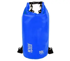 Torba na łódź KUBIsport 10 l niebieska / Torba na łódź / Wodoodporna / Kemping i sporty wodne