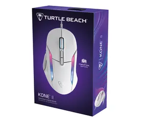 Turtle Beach Kone II biała / Mysz gamingowa / czujnik optyczny 26000 DPI / RGB / przełączniki optyczne Titan