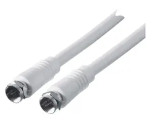 Kabel antenowy Schwaiger F(M)-F(M) 3 m biały / Kabel antenowy / 75 dB / 75 Ohm / Podwójne ekranowanie