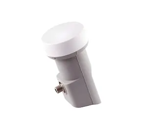 Konwerter LNB Schwaiger Single antracyt / Wodoodporny / Wzmocnienie 60 dB / 10,70-12,75 GHz