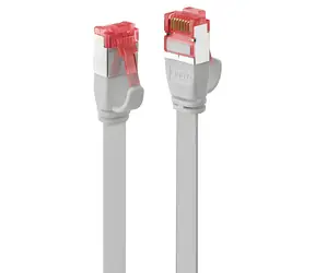 Lindy Cat6 płaski kabel taśmowy szary / kabel krosowy / U/FTP / RJ-45 / 5 m