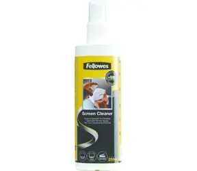 Fellowes Spray do czyszczenia ekranów 250 ml / Spray czyszczący / Do ekranów LCD, TFT, plazmowych / Antystatyczny