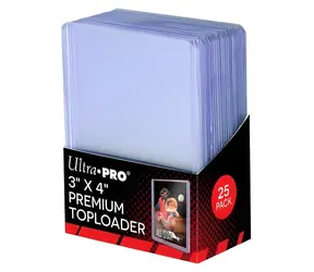 Etui na karty UltraPRO Premium 77x100 mm transparentne / Etui na karty / twardy plastik / 25 szt. / bez PVC